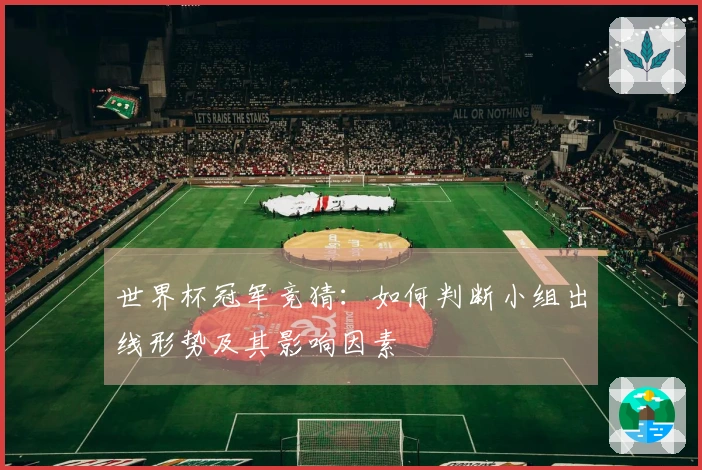 世界杯冠军竞猜：如何判断小组出线形势及其影响因素