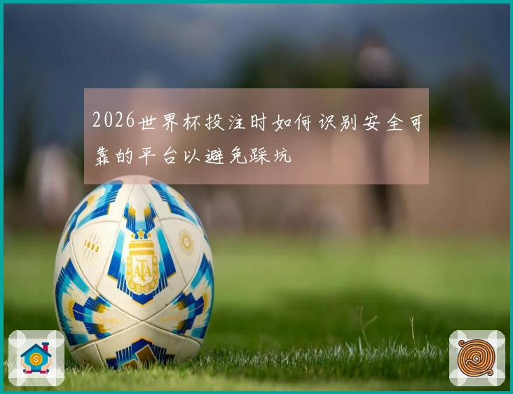 2026世界杯投注时如何识别安全可靠的平台以避免踩坑