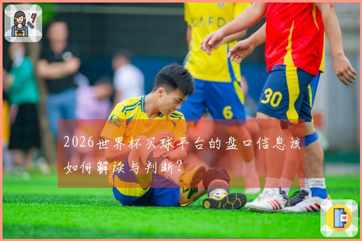 2026世界杯买球平台的盘口信息该如何解读与判断？