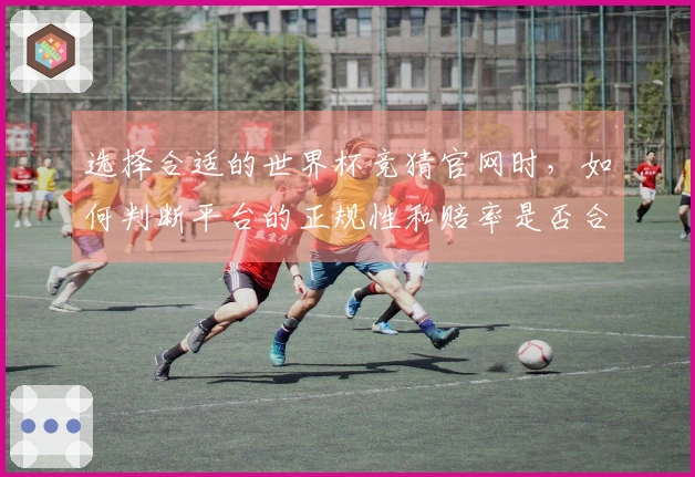 选择合适的世界杯竞猜官网时，如何判断平台的正规性和赔率是否合理？